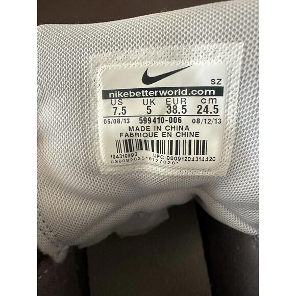 Nike Air Revolution Sky Hi Wedge Gray Shoes Women 7.5 Grey / Sea Foam 2014 Rare - Picture 7 of 9